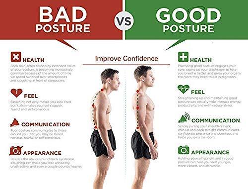 Posture belt for men and women for back pain Posture Corrector  (Black)
